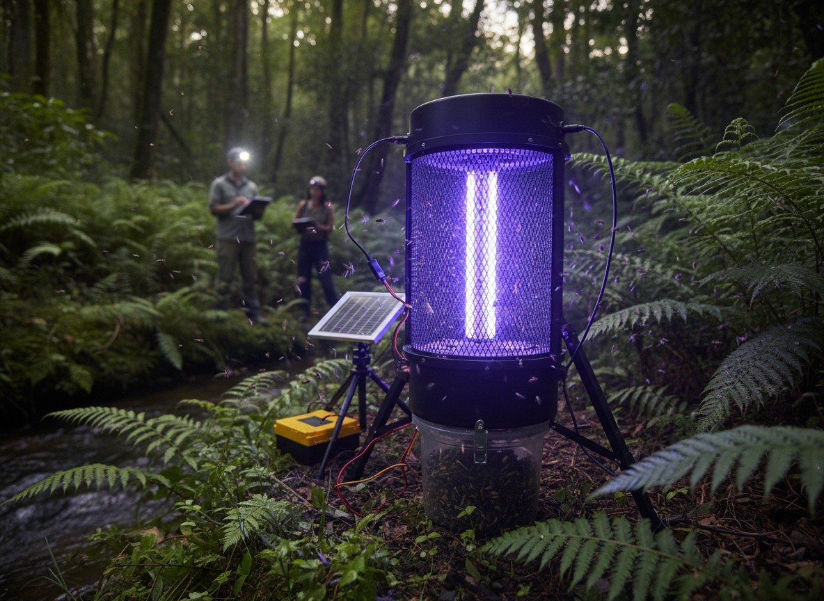 プロが使うUVライトとトラップの最新モデル：効果的な採集のための設置法