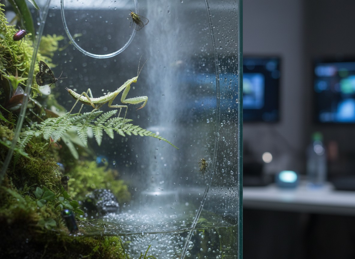 乾燥に弱い昆虫種向け：超音波加湿器とエアレーションの最適な組み合わせ